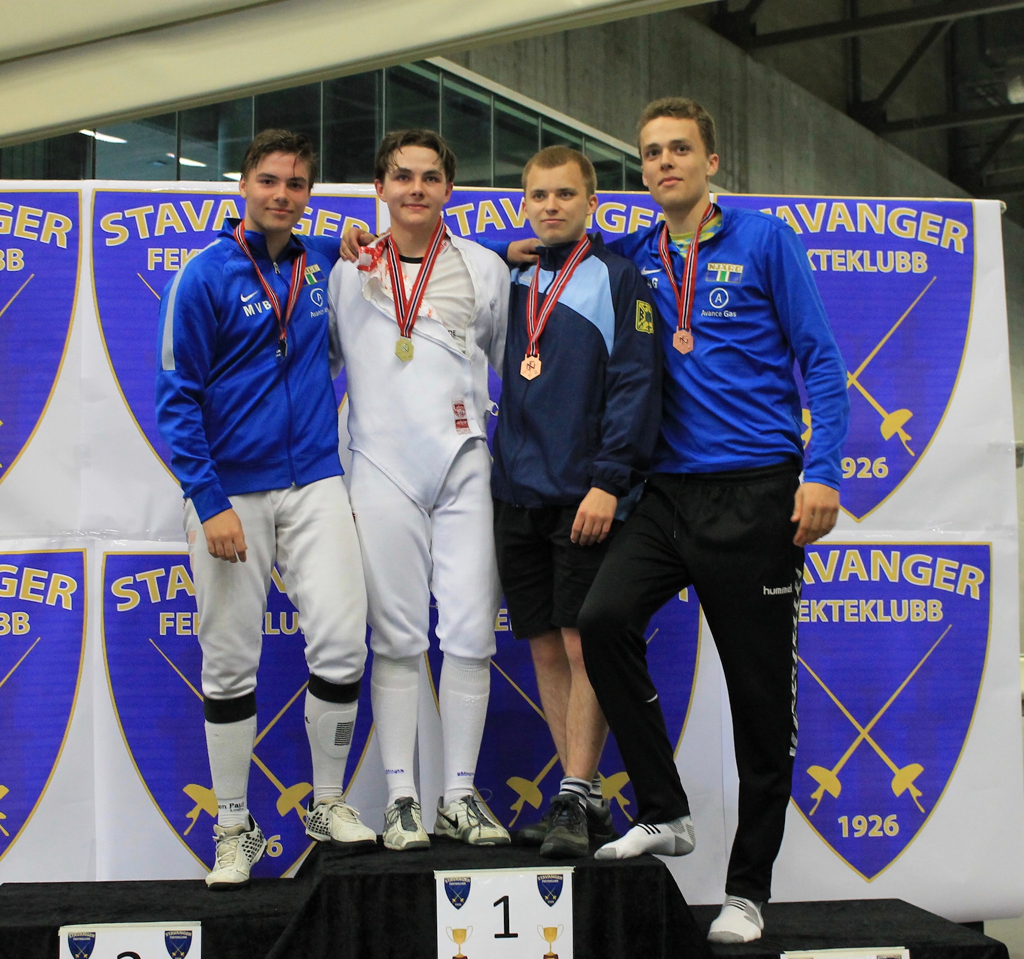 Gratulerer til våre medaljevinnere i Senior NM i Stavanger